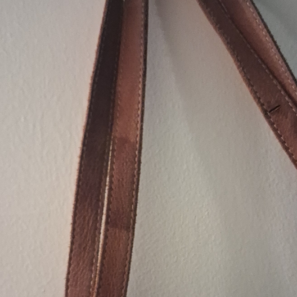 Myra Bag Brown Patterned Haircalf & Leather Crossbody - Picture 5 of 10